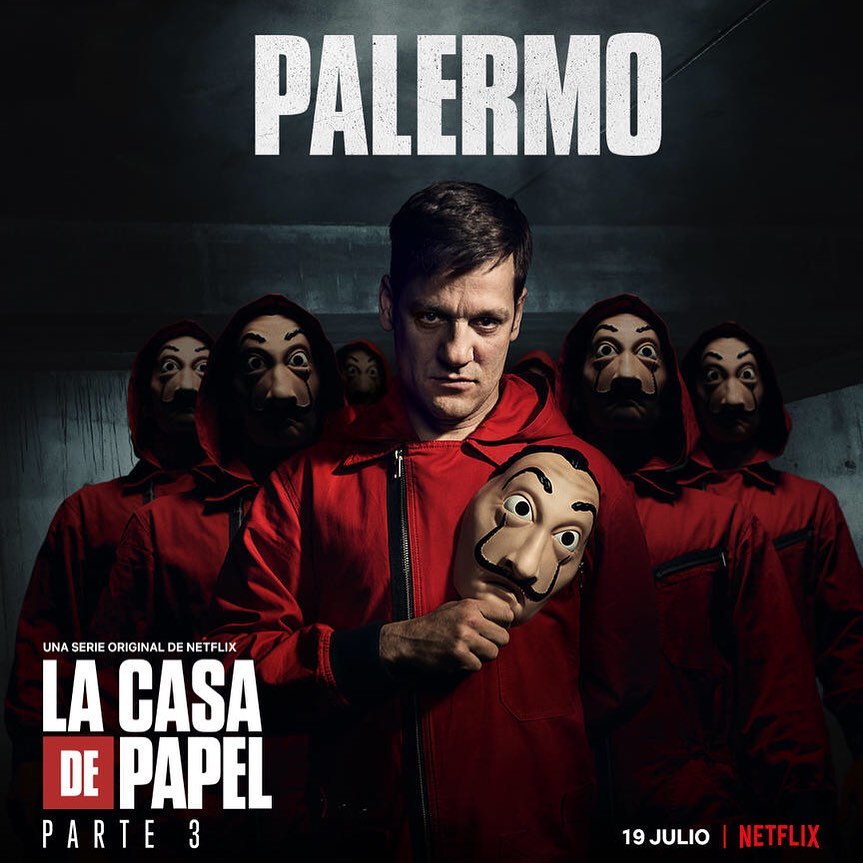 Hierbas Debilidad fin de semana Así es Palermo, el nuevo integrante banda de 'La casa de papel' - Cultura  en Serie
