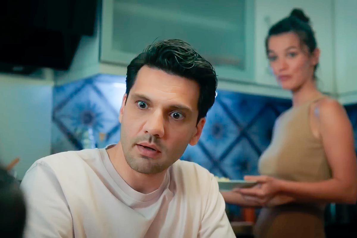 Ilgaz y Ceylin en Secretos de Familia Kaan Urgancioglu y Pinar Deniz Yargi Segreti di famiglia