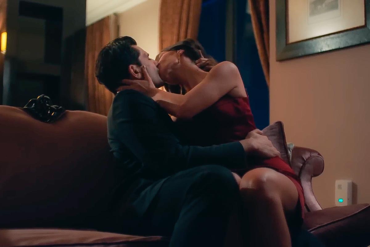 Ilgaz y Ceylin en Secretos de Familia Kaan Urgancioglu y Pinar Deniz Yargi Segreti di famiglia