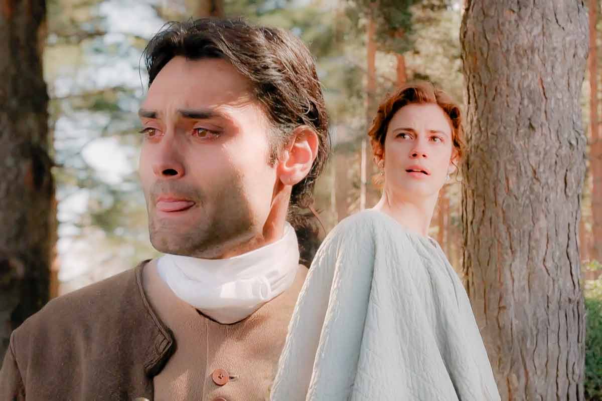 Rafael (Marco Pernas) Adriana (Rocio Suárez de Puga) en Valle Salvaje