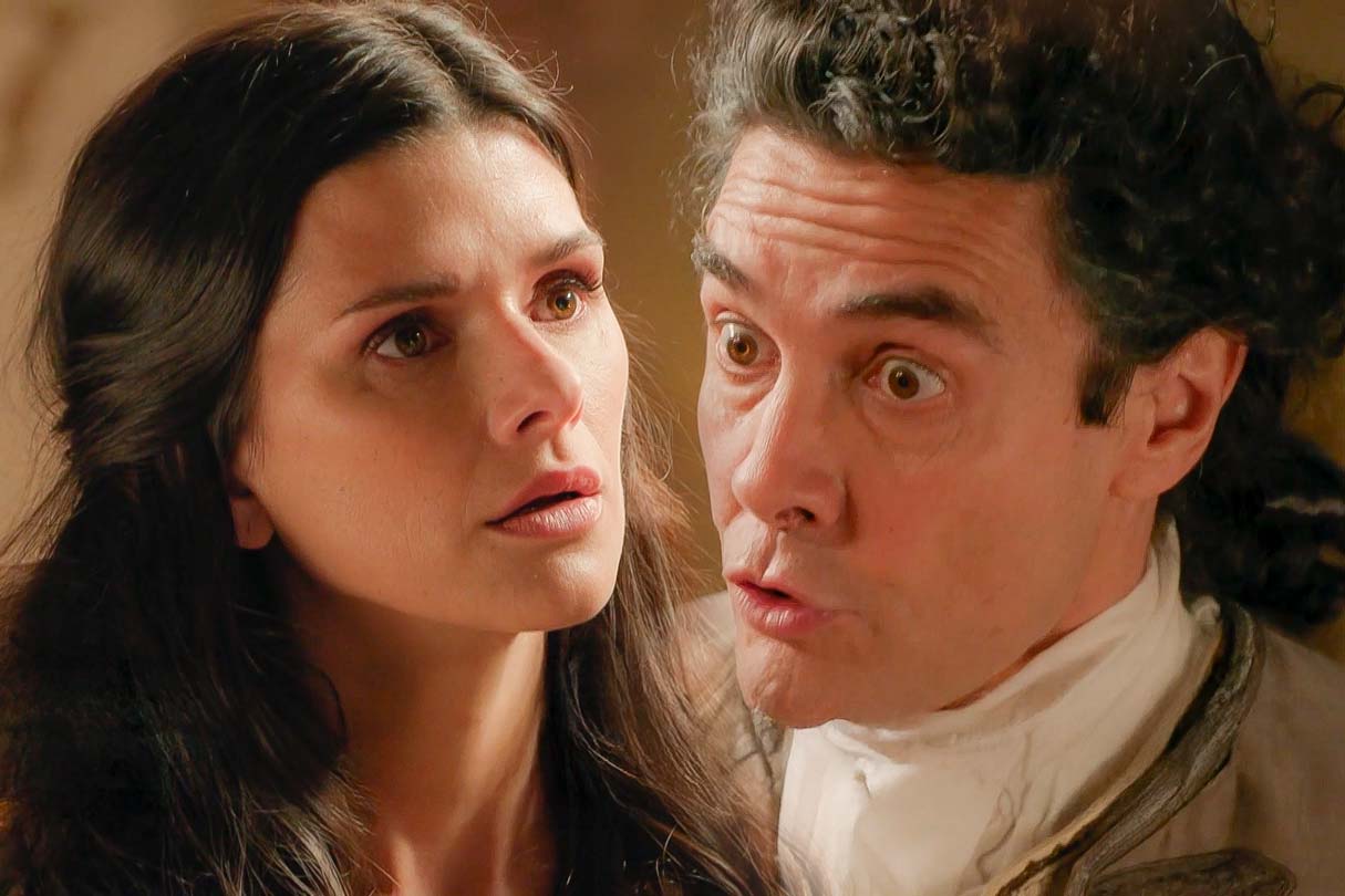 Sabela Aran (Victoria) y José Manuel Seda (José Luis) en Valle Salvaje