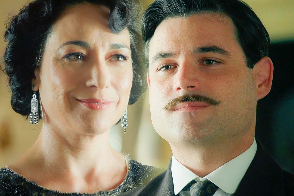 Isabel Serrano (Leocadia) y Arturo García Sancho (Manuel) en La Promesa