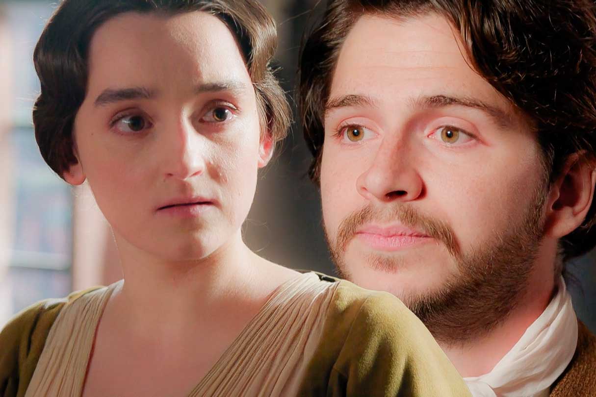 Valle Salvaje - Martin (Marcos Orengo) y Matilde (María Redondo)