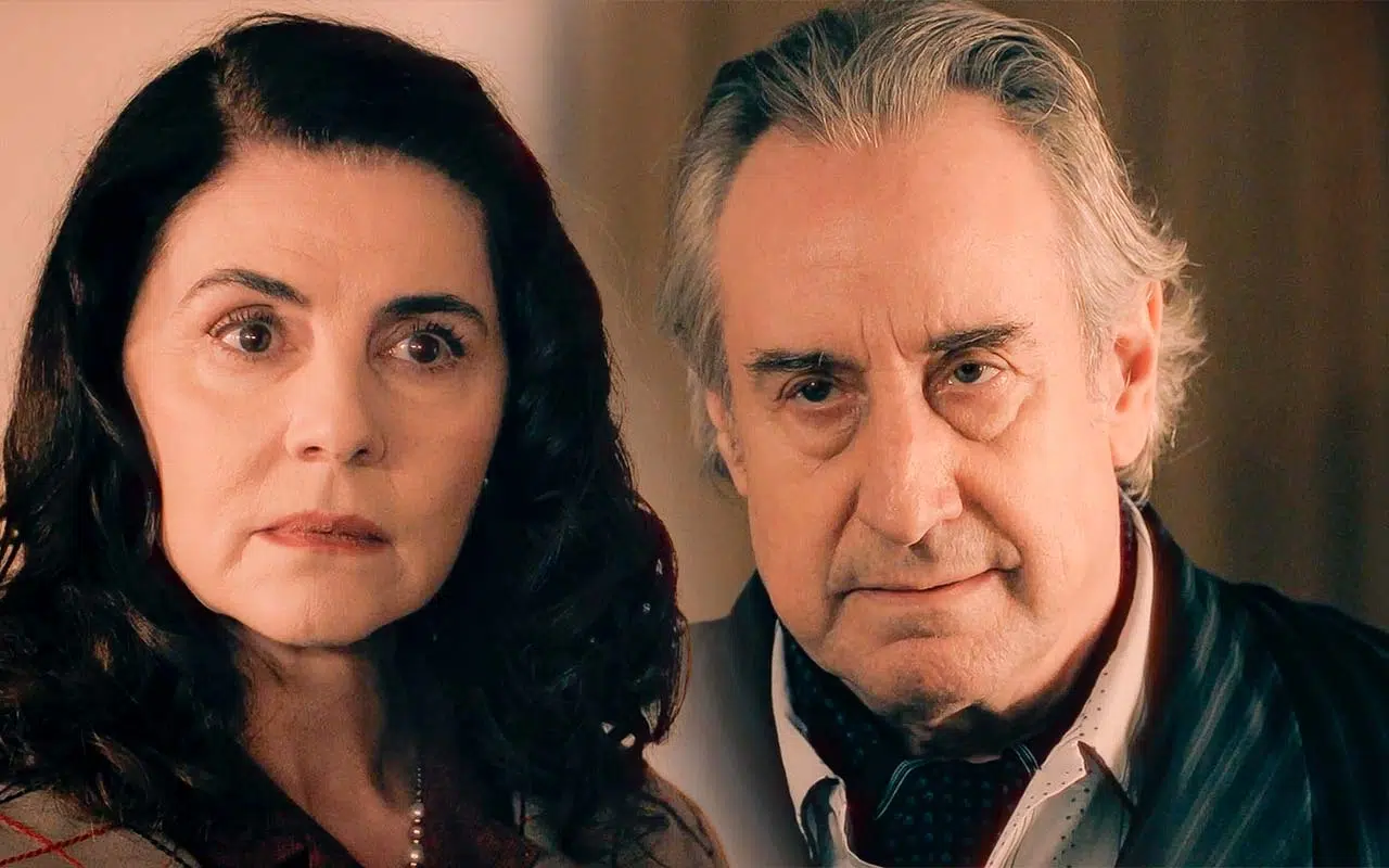 Ana Fernandez (Digna) y Juanjo Puigcorbe (Pedro) en Sueños de libertad