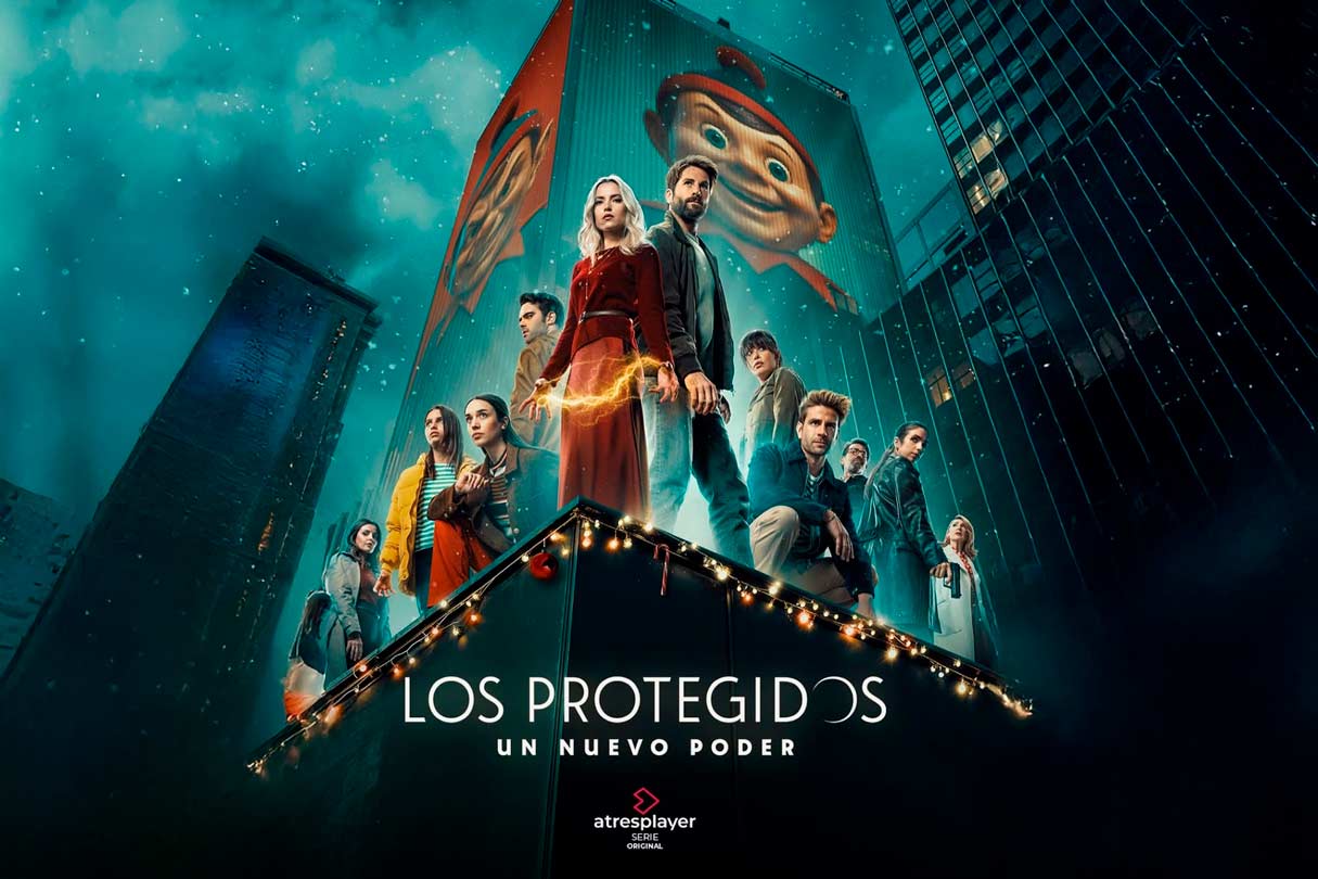 Cartel oficial de ‘Los Protegidos: Un nuevo poder’, nueva temporada de la serie de Antena 3