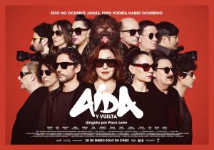 Póster oficial de la película ‘Aída y Vuelta’ dirigido por Paco León
