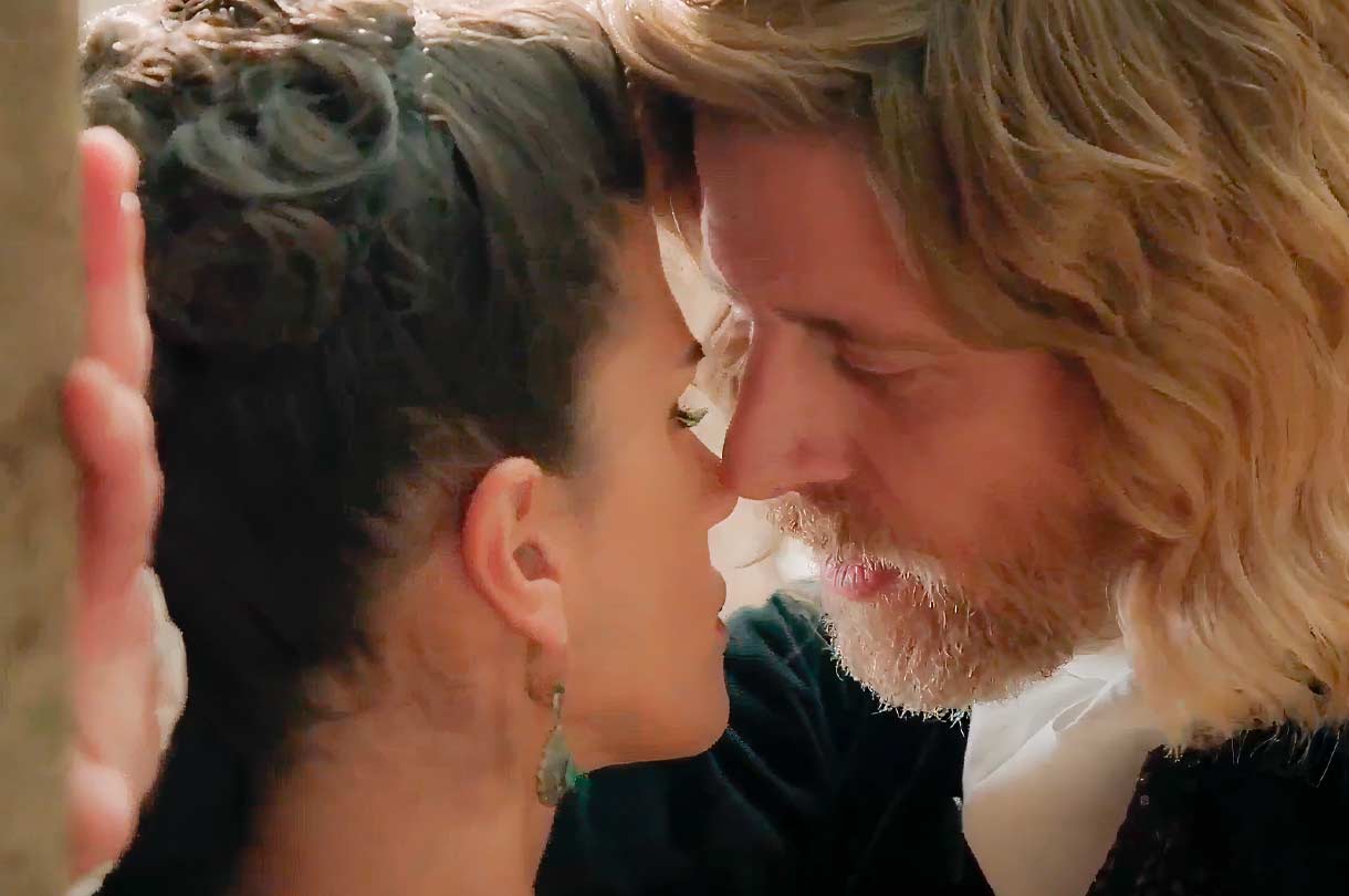 Damaso y Victoria juntos en Valle Salvaje