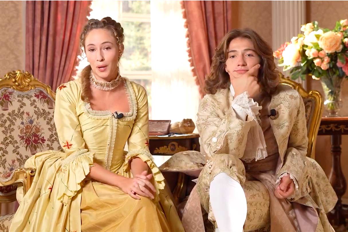 Julen Katzy y Marina Sabadell son Leonardo e Irene en Valle Salvaje